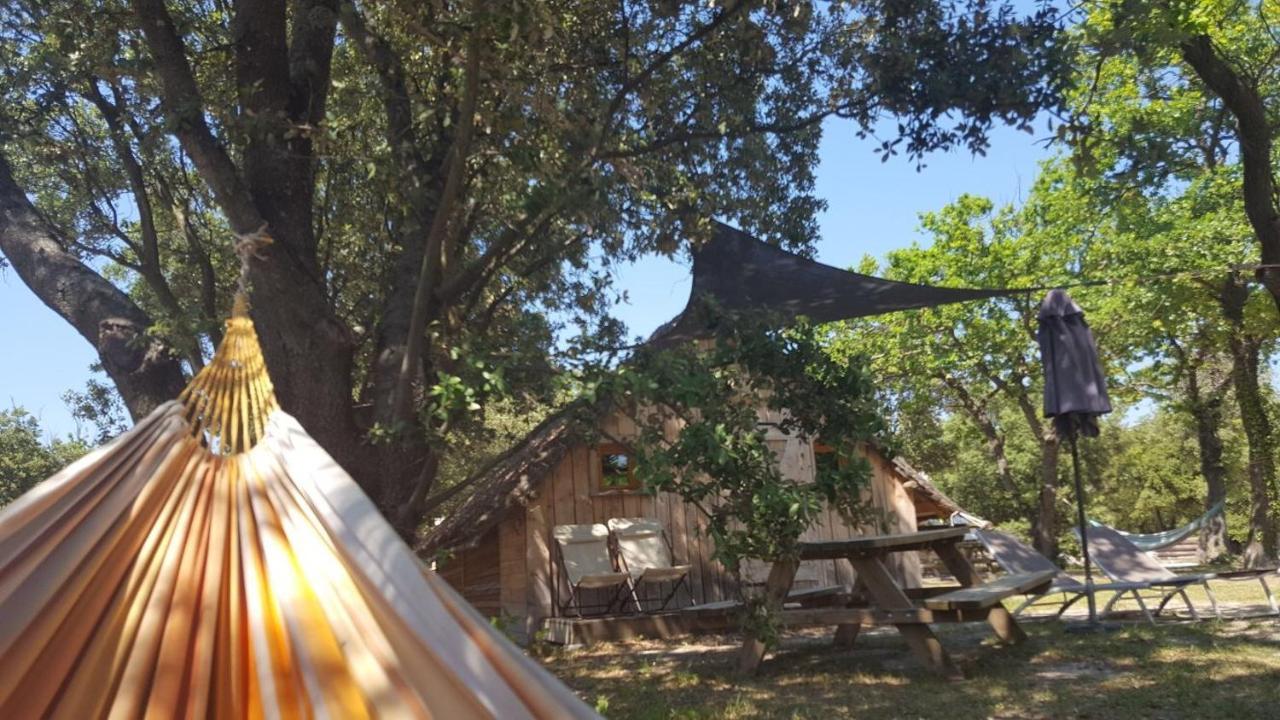 Lodges En Provence - Ecogites & Restaurant Insolites Richerenches Exterior foto